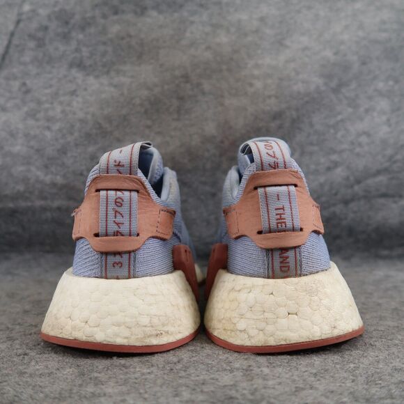 Adidas Shoes Womens 6 NMD Sneakers Running Athletic Lifestyle Active Casual Blue - Picture 4 of 13